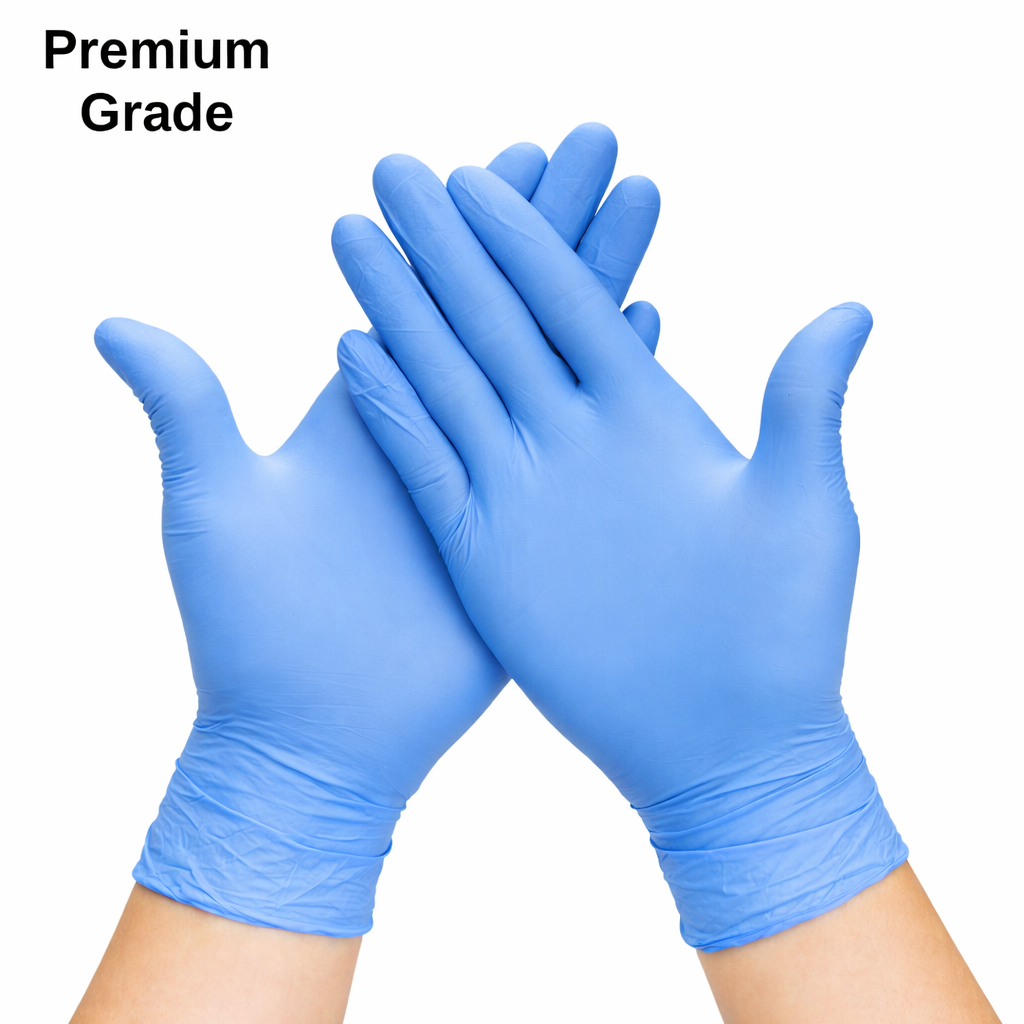 Blue Nitrile Gloves - Epic Premium Quality
