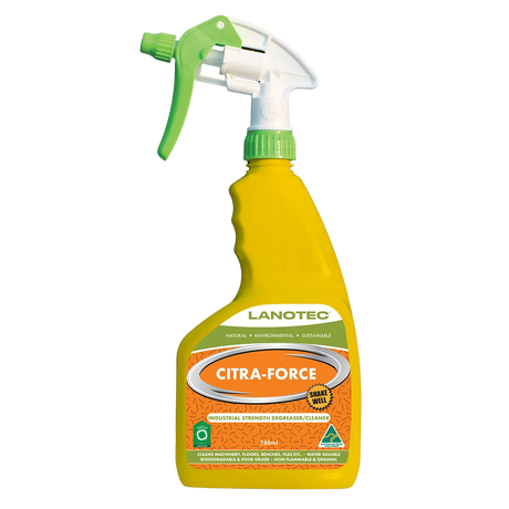 Lanotec Citra-Force Heavy Duty Degreaser 750ml Spray