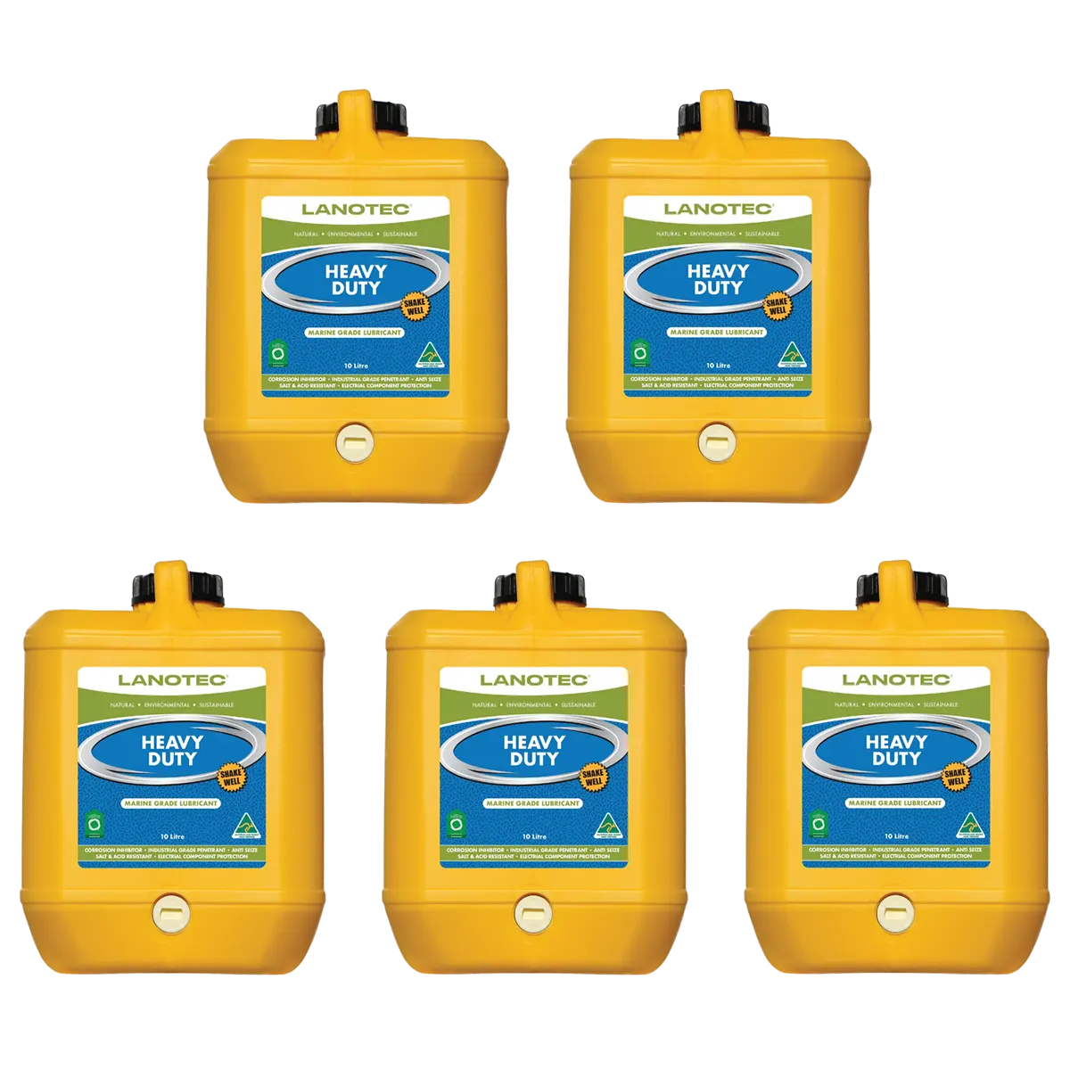 Lanotec Heavy Duty Rust Protection & Lubrication 10L
