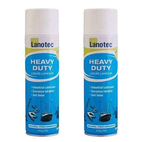 Lanotec Heavy Duty Rust Protection & Lubrication 400g Aerosol