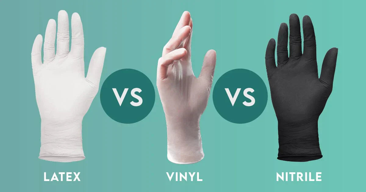 Nitrile vs Vinyl vs Latex Gloves — Which Is Right for Your Business?