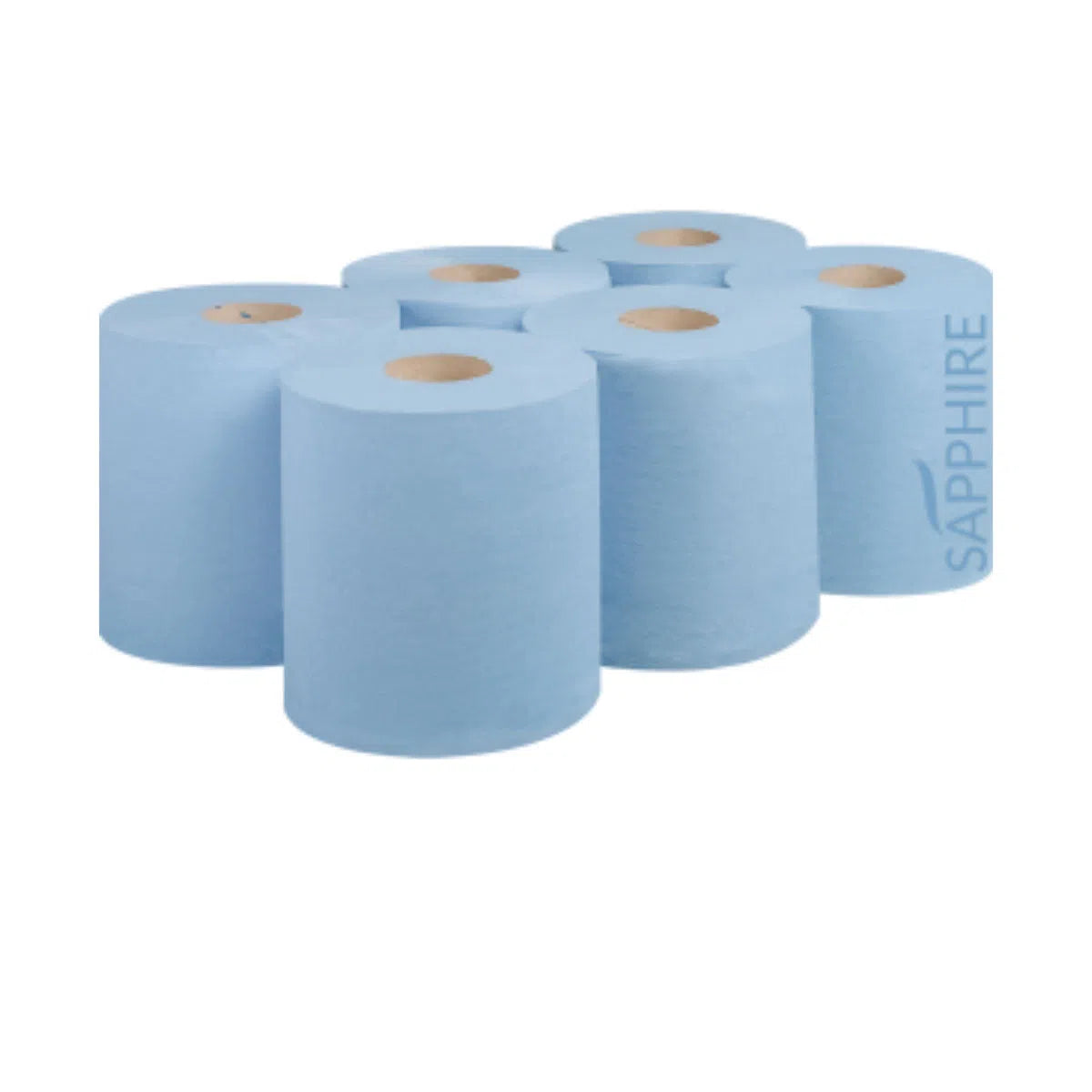 Blue Centrefeed Roll 150M x 6 - 3 Ply