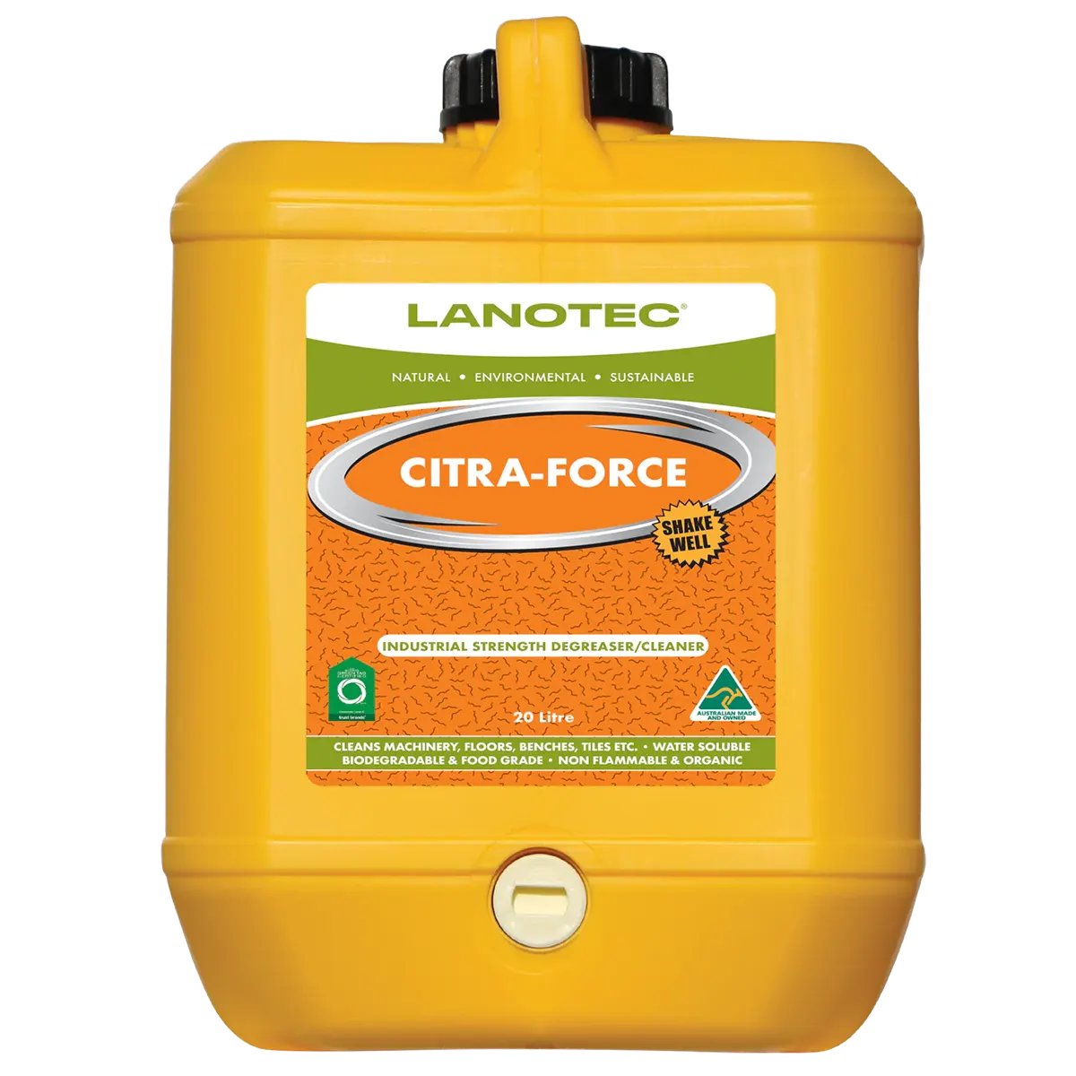 Lanotec Citra-Force Heavy Duty Degreaser 20L