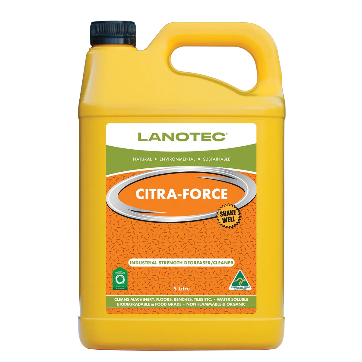 Lanotec Citra-Force Heavy Duty Degreaser 5L