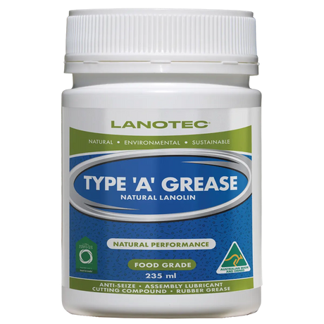 Lanotec Type A Food-Grade Grease 235ml Tub
