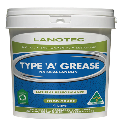 Lanotec Type A Food-Grade Grease 4L