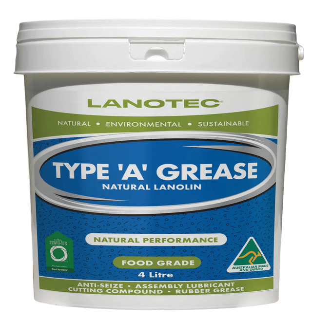 Lanotec Type A Food-Grade Grease 4L